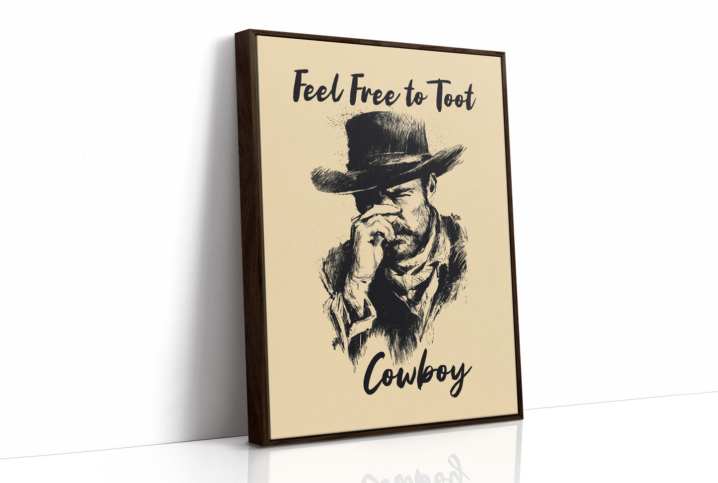 Feel Free to Toot Cowboy