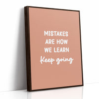 Mistakes Are How We Learn