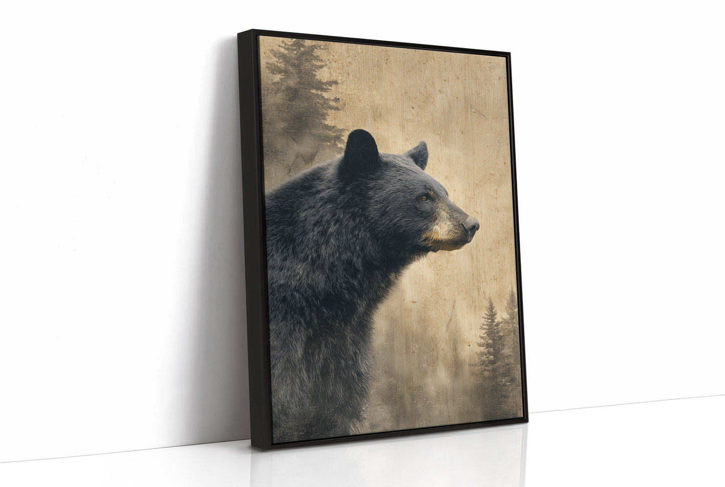 Silent Watch of the Forest Bear