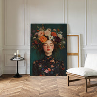 Floral Reverie in Midnight Bloom