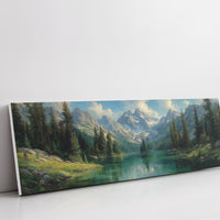 Still Waters Beneath Silver Peaks