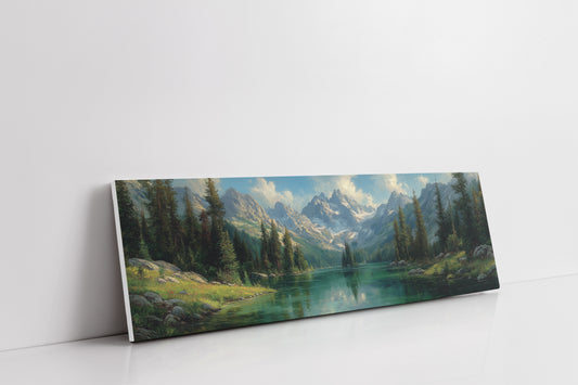 Still Waters Beneath Silver Peaks