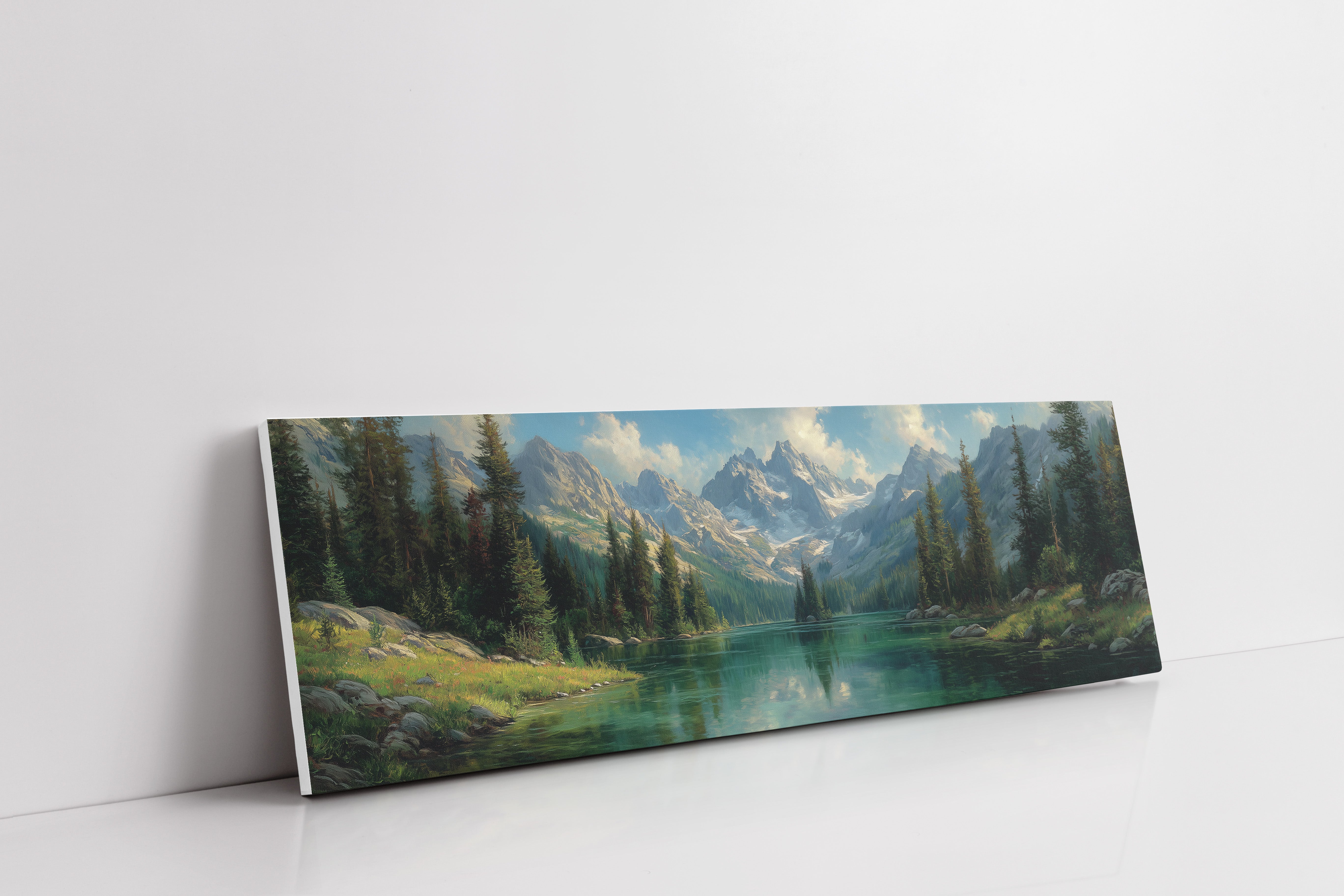 Still Waters Beneath Silver Peaks