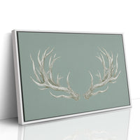 Winter Antlers Paint Sage Stories