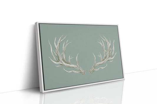 Winter Antlers Paint Sage Stories