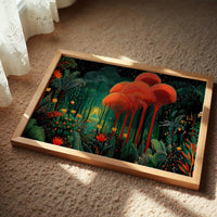 Coral Trees Dance In Midnight Gardens