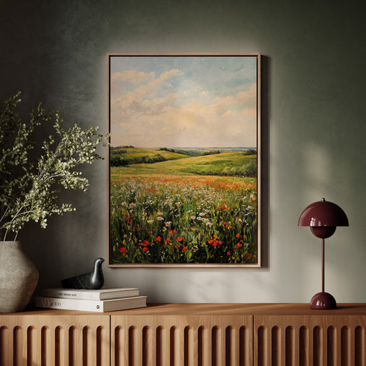Fields Awash in Colorful Hues