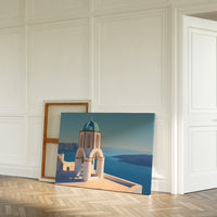 Aegean Light Bathes Sacred Heights