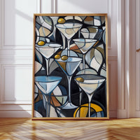 Martinis Dance In Cubist Night