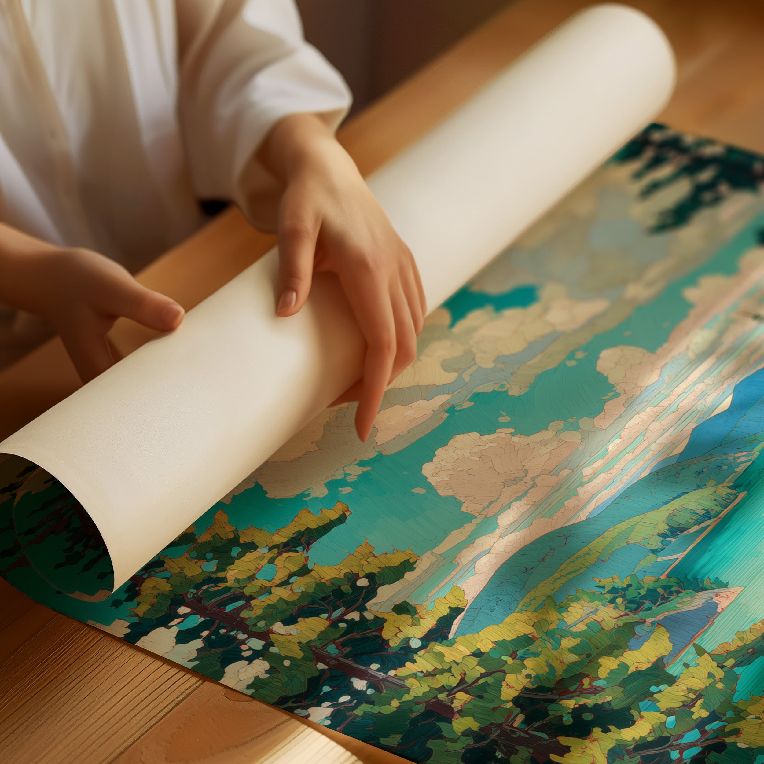 Summer Lakes Paint Wild Stories