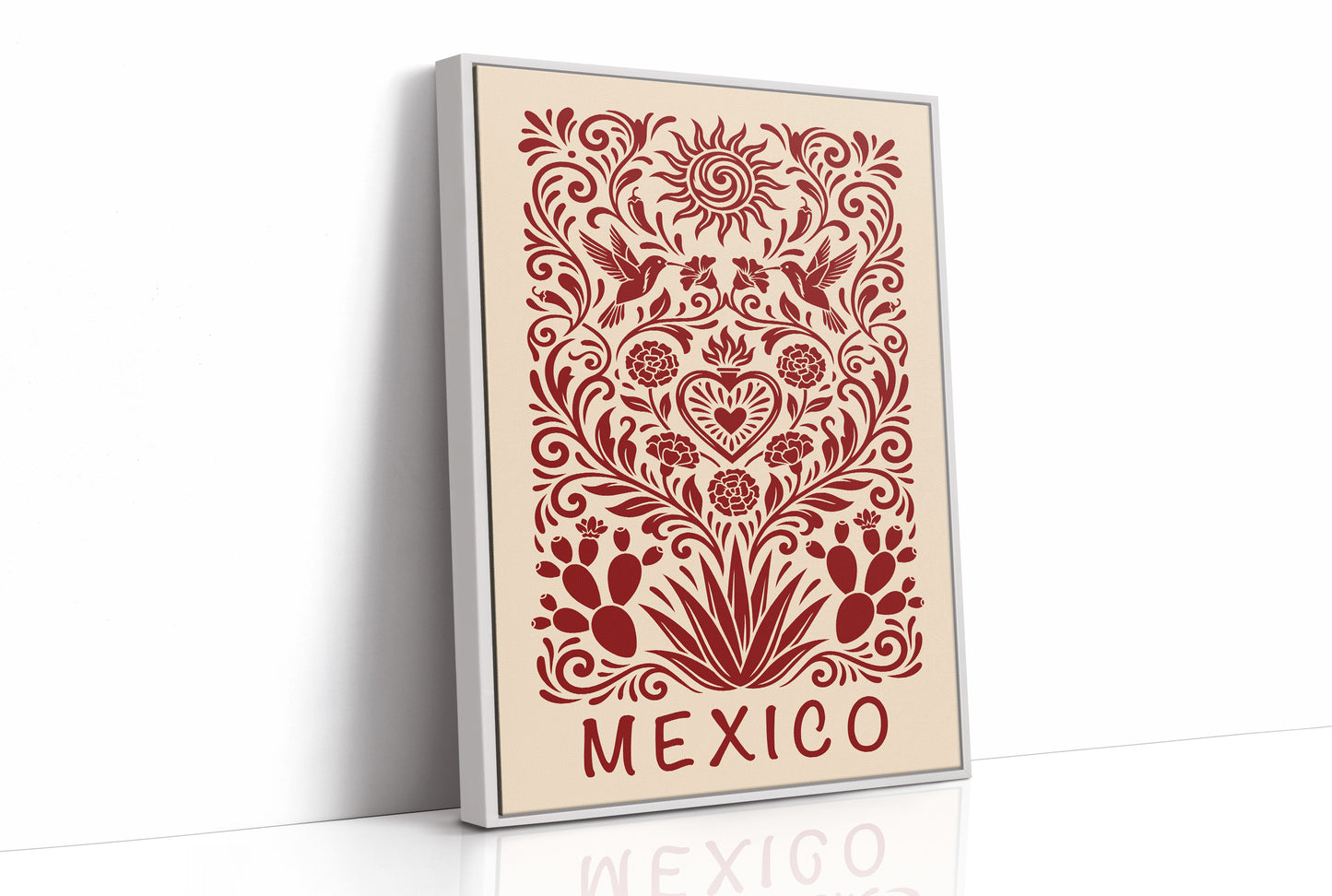 Mexico, Sacred Heart Symmetry