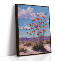Desert Blooms Beneath Open Sky
