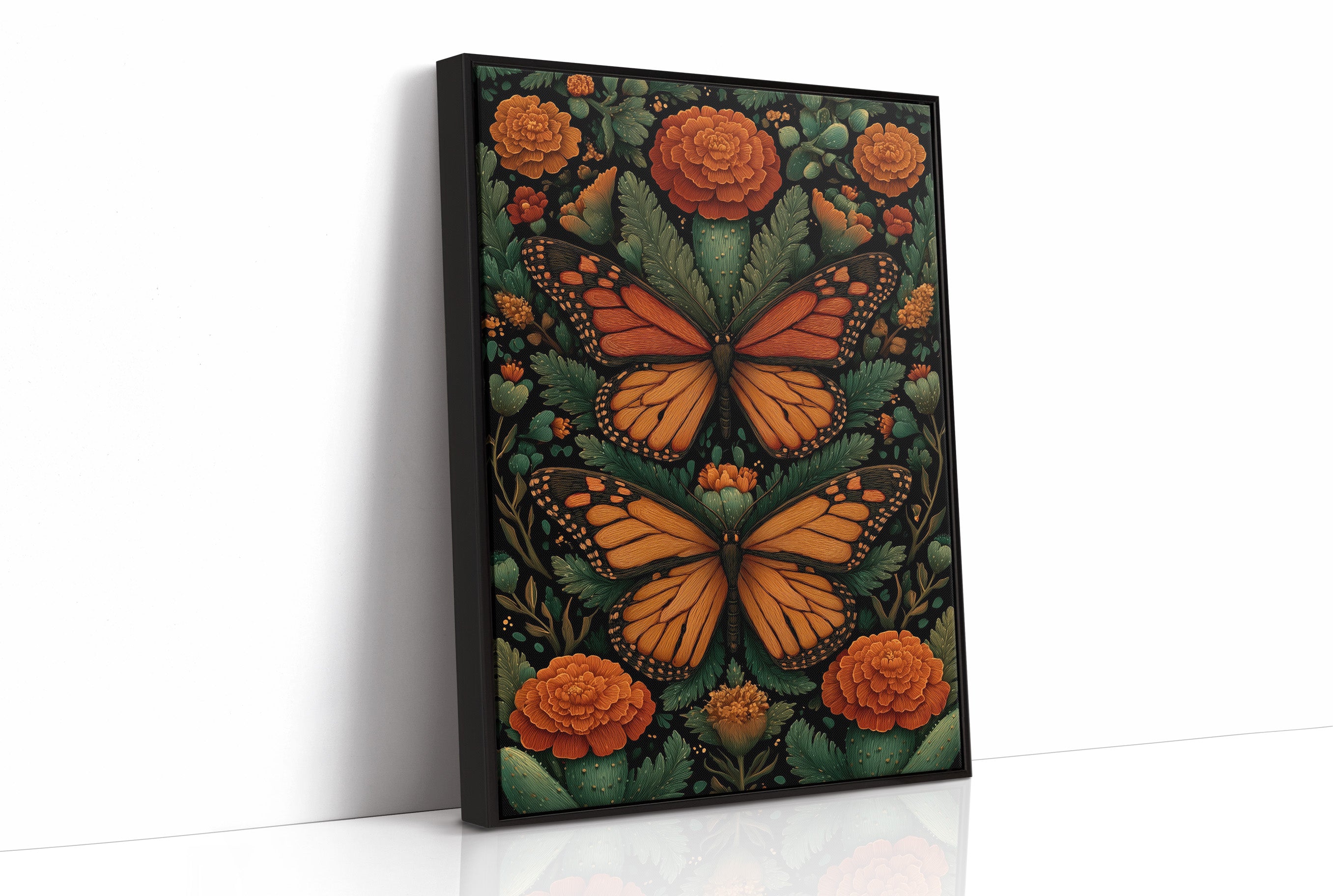 Monarchs in Midnight Garden