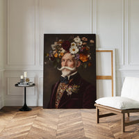 Velvet Gentleman in Wildflower Crown
