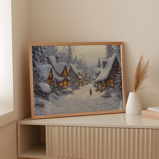 Winter Village Glows With Stories
