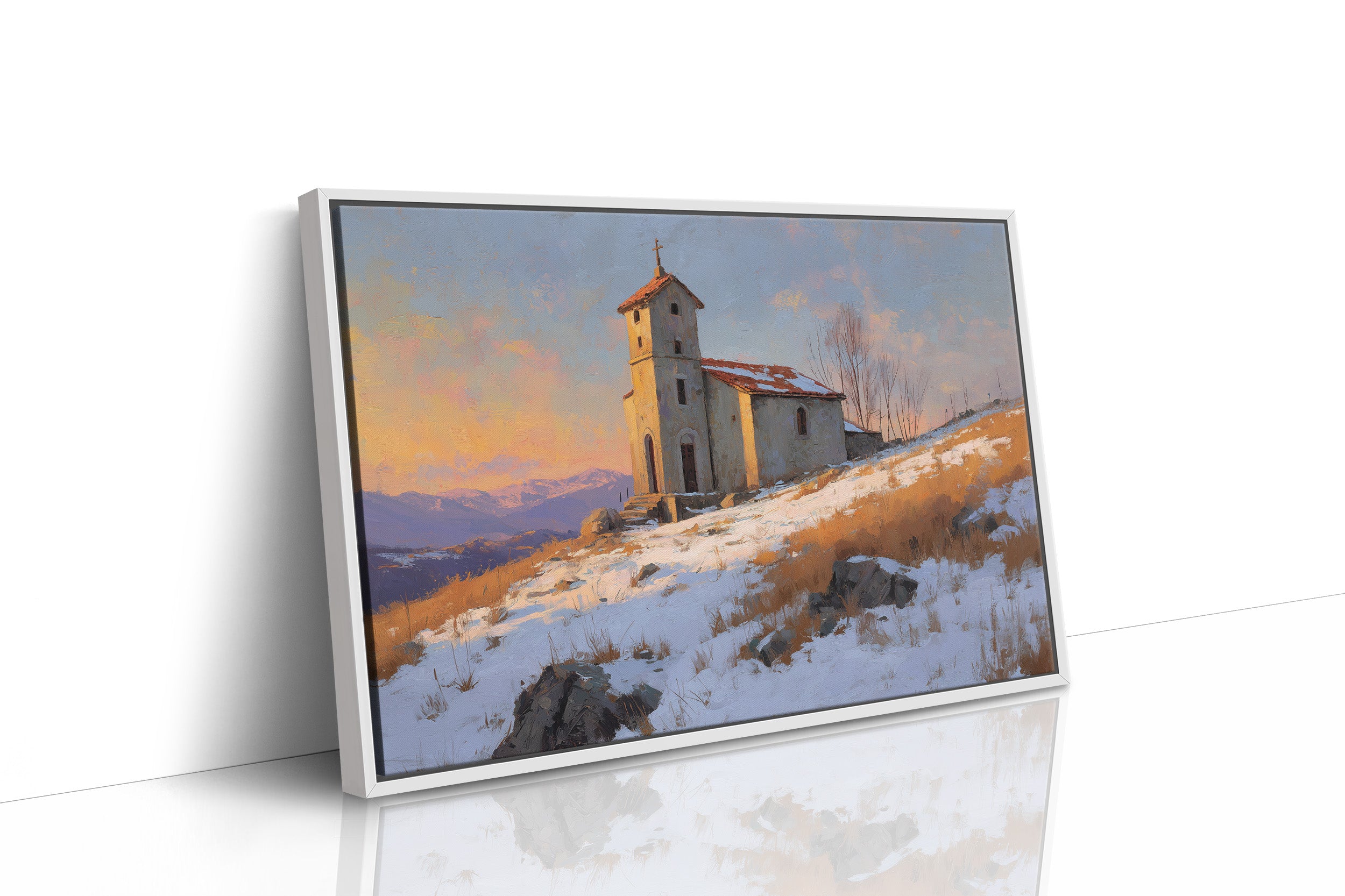 Winter Chapel Keeps Mountain Watch
