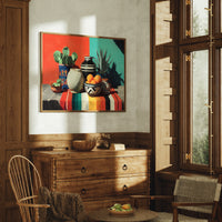 Citrus Morning Meets Desert Clay