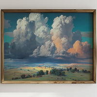 Prairie Clouds Dance Their Symphony