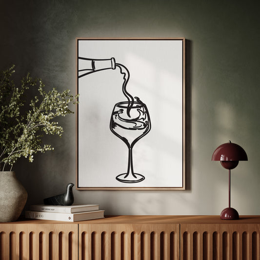 Wine Flows Like Liquid Poetry