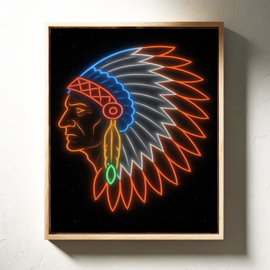 Neon Headdress Tribute