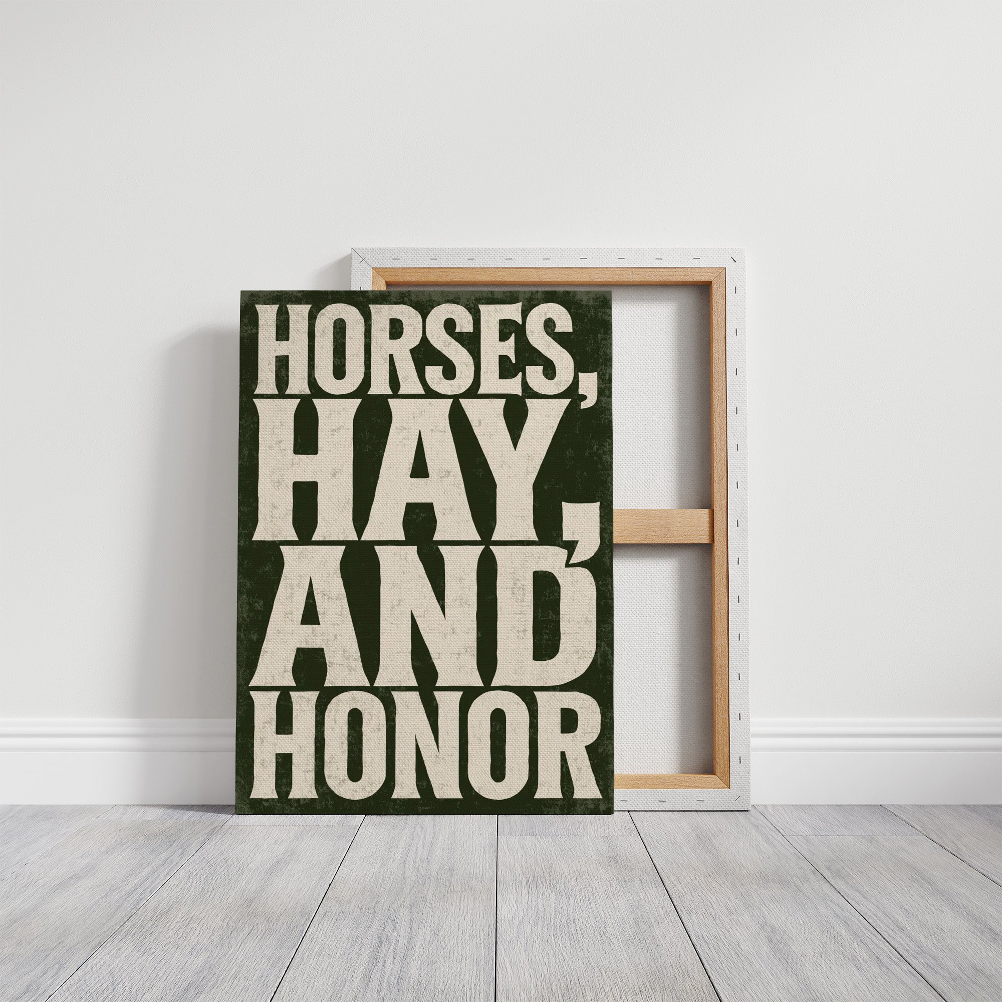 Horses, Hay, and Honor