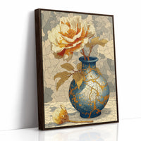 Kintsugi and Peony Bloom