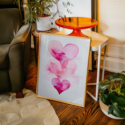 Hearts Unfold in Blush