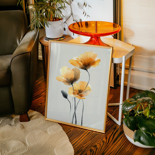 Golden Petals in Soft Light
