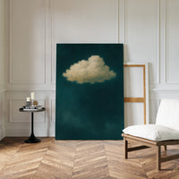 Lonely Cloud in Emerald Silence