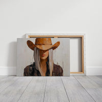Western Shadows Cast in Palette Knife