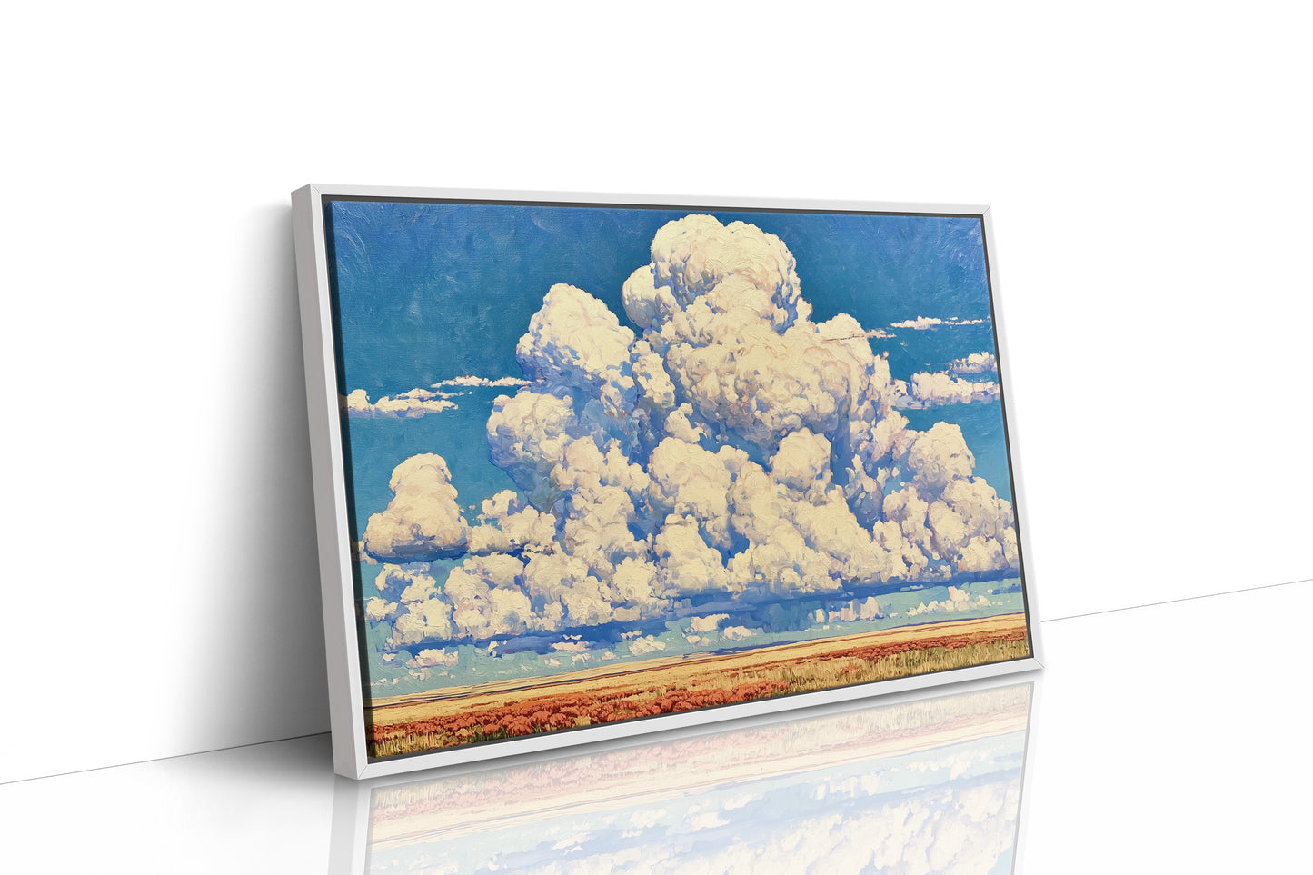 Thunderheads Over Amber Fields
