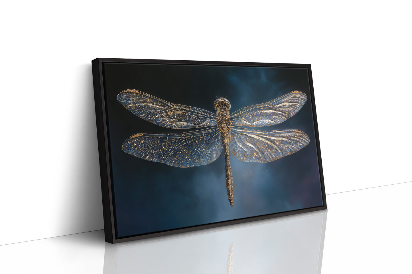 Golden Wings Among Literary Treasures