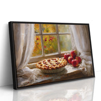 Autumn Pie By Garden Window Light