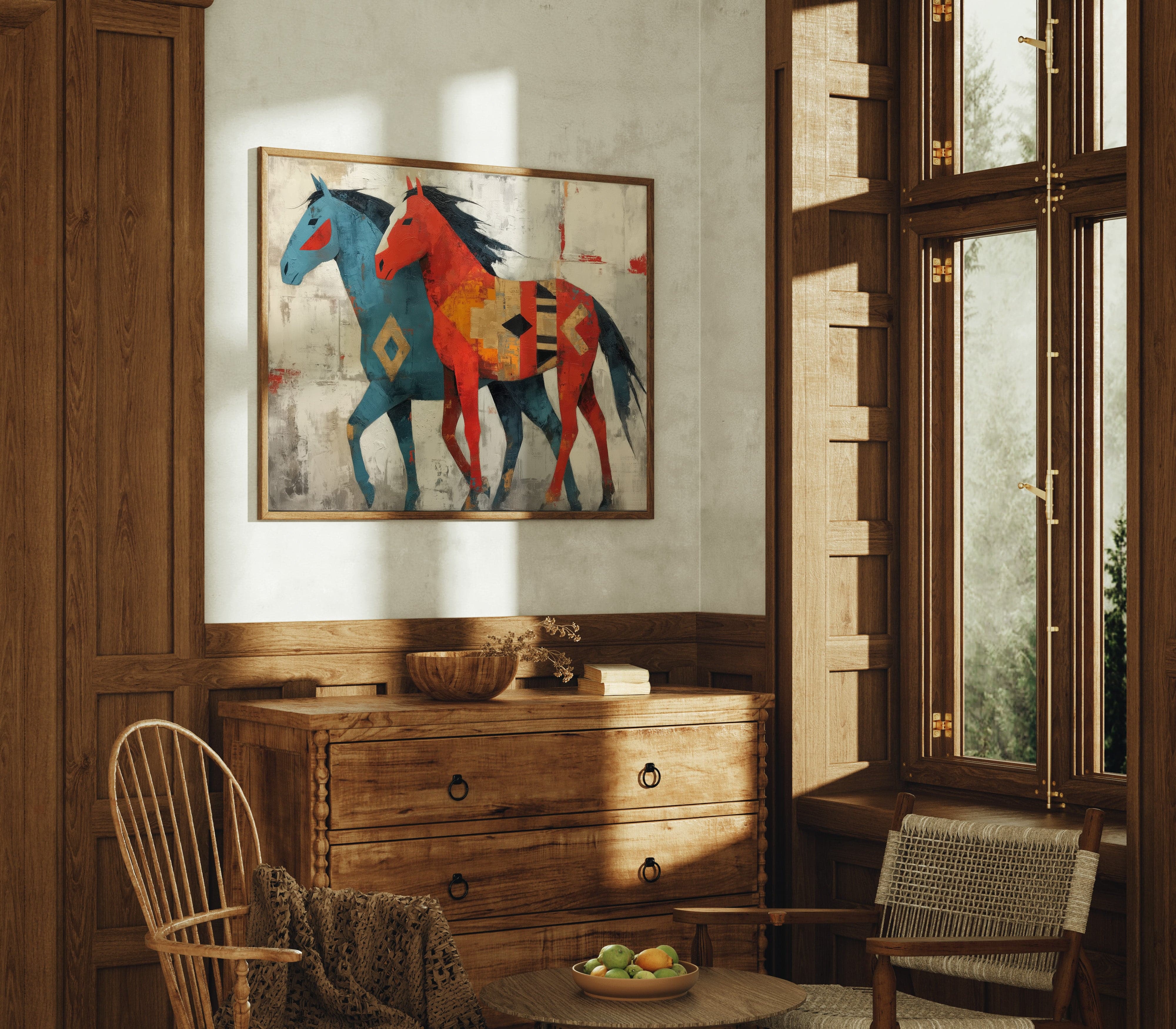 Wild Horses Wear Sacred Patterns