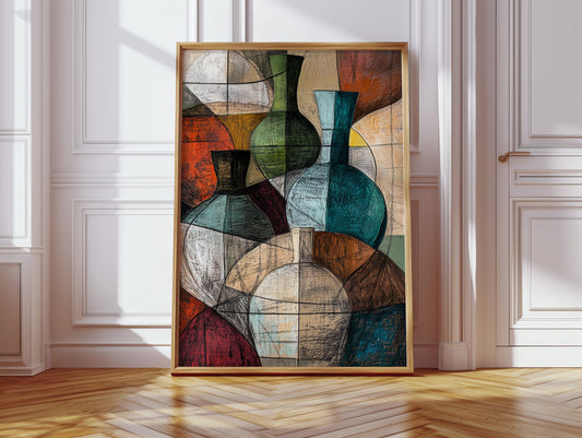 Vessels Dance In Cubist Light