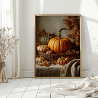 Harvest's Embrace in Autumn's Glow