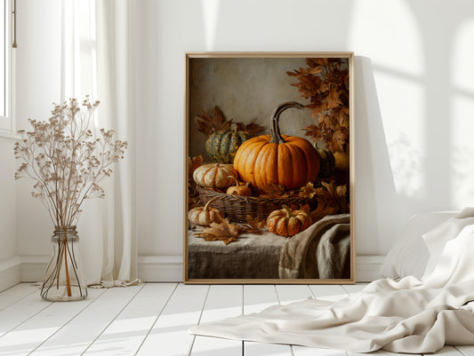 Harvest's Embrace in Autumn's Glow