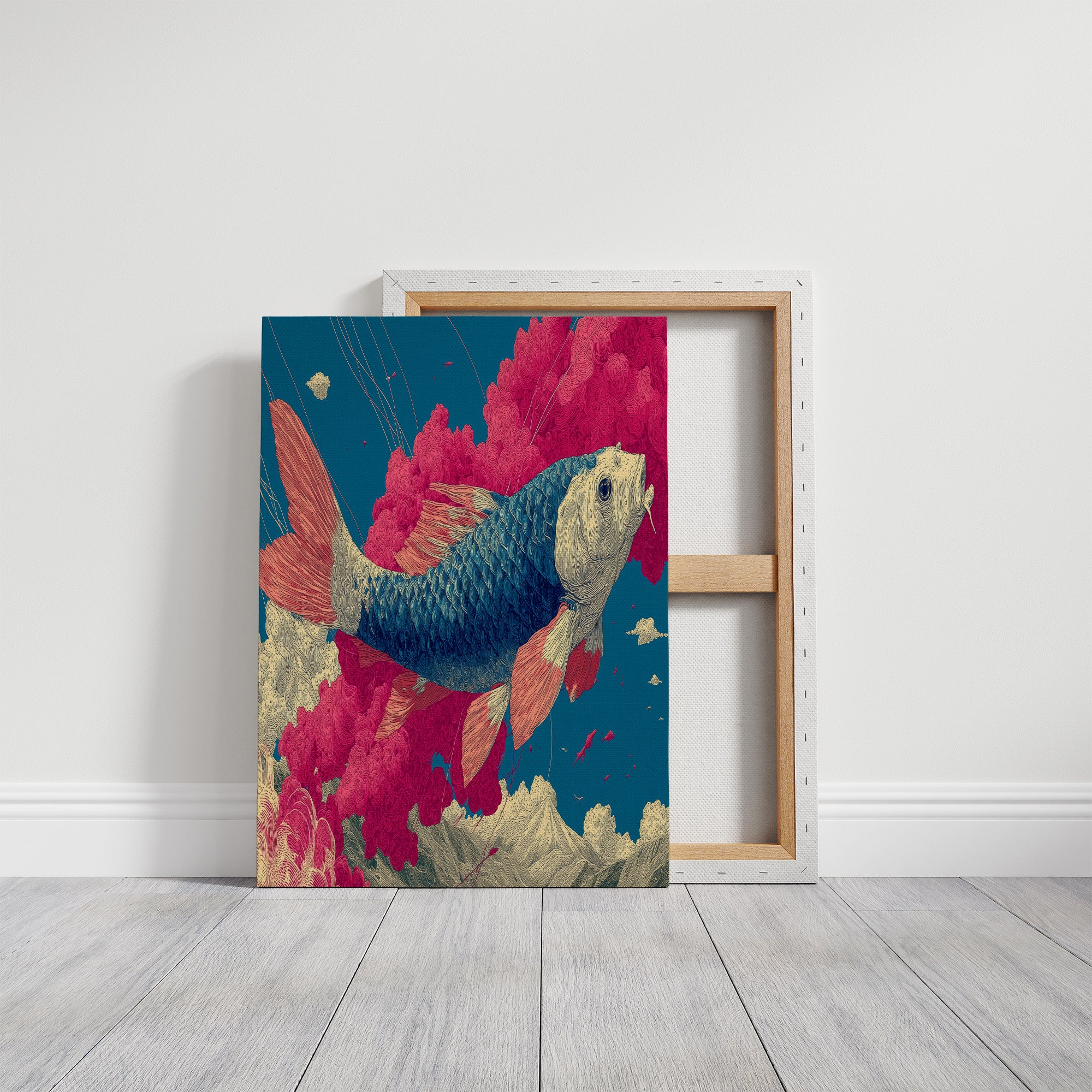 Koi Through the Coral Clouds