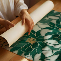 Jade Petals Dance In Morning Light