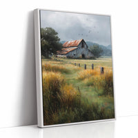 The Old Barn Remembers Rain