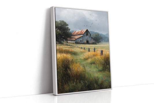 The Old Barn Remembers Rain