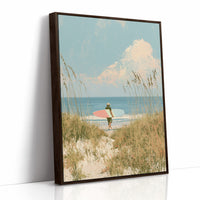 Through the Dune Grass to the Sea