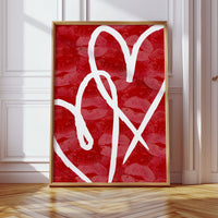 Crimson Lines Dance Their Passion