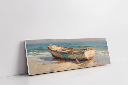 Boat Resting on Quiet Shores