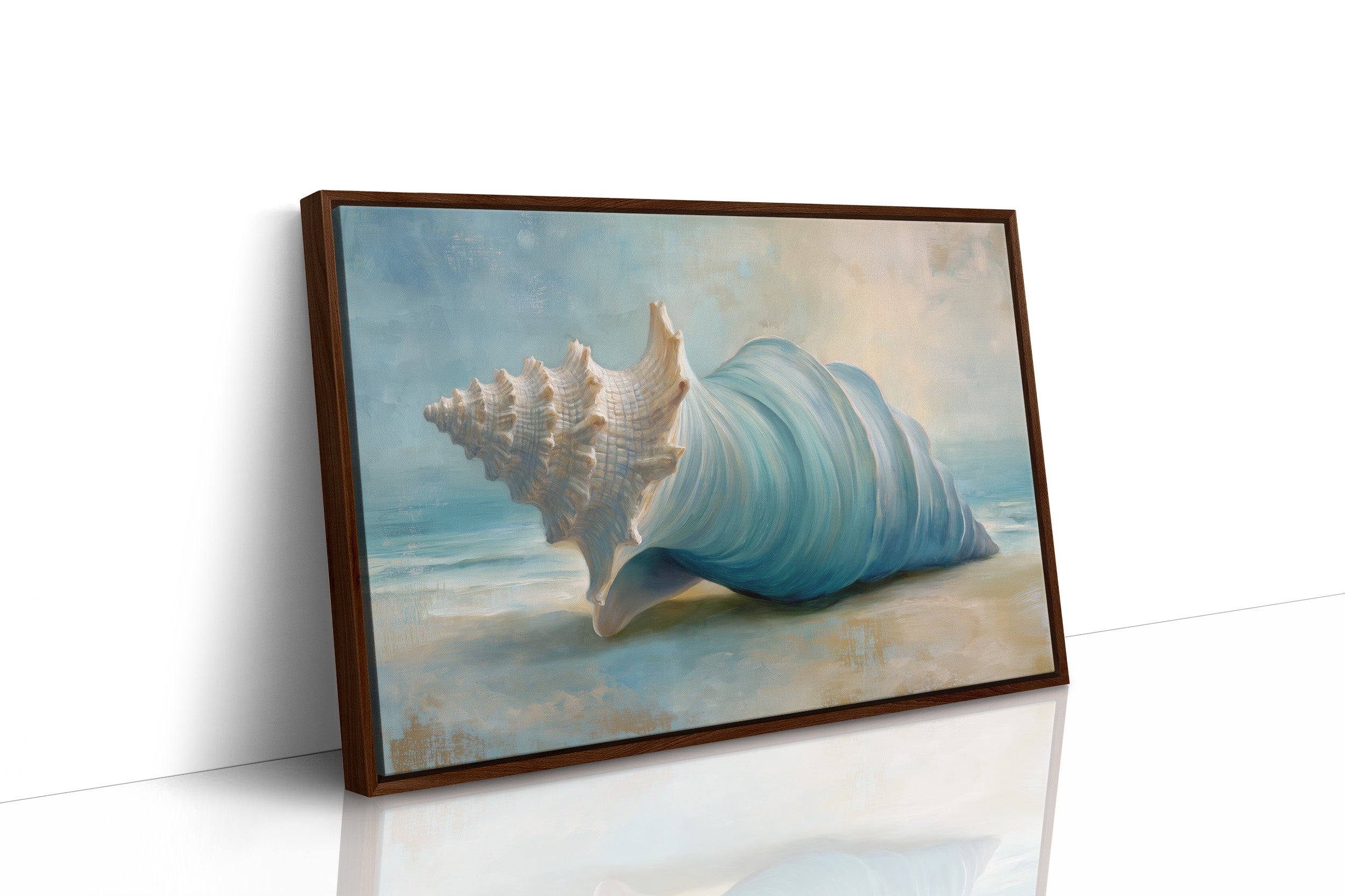 Ocean's Song In Azure Spiral