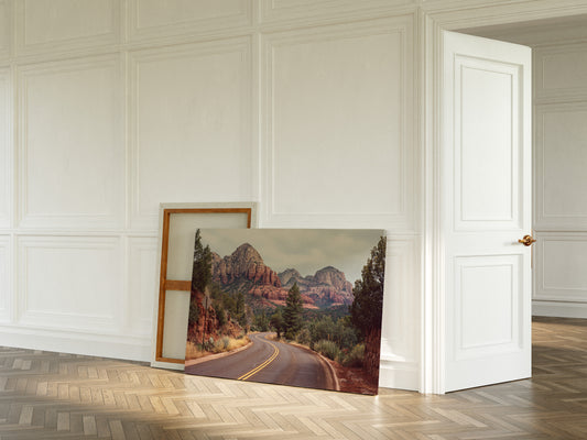 Winding Roads Lead To Crimson Peaks