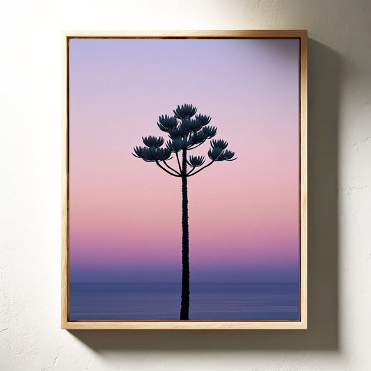 Twilight Palm Reaches For Stars