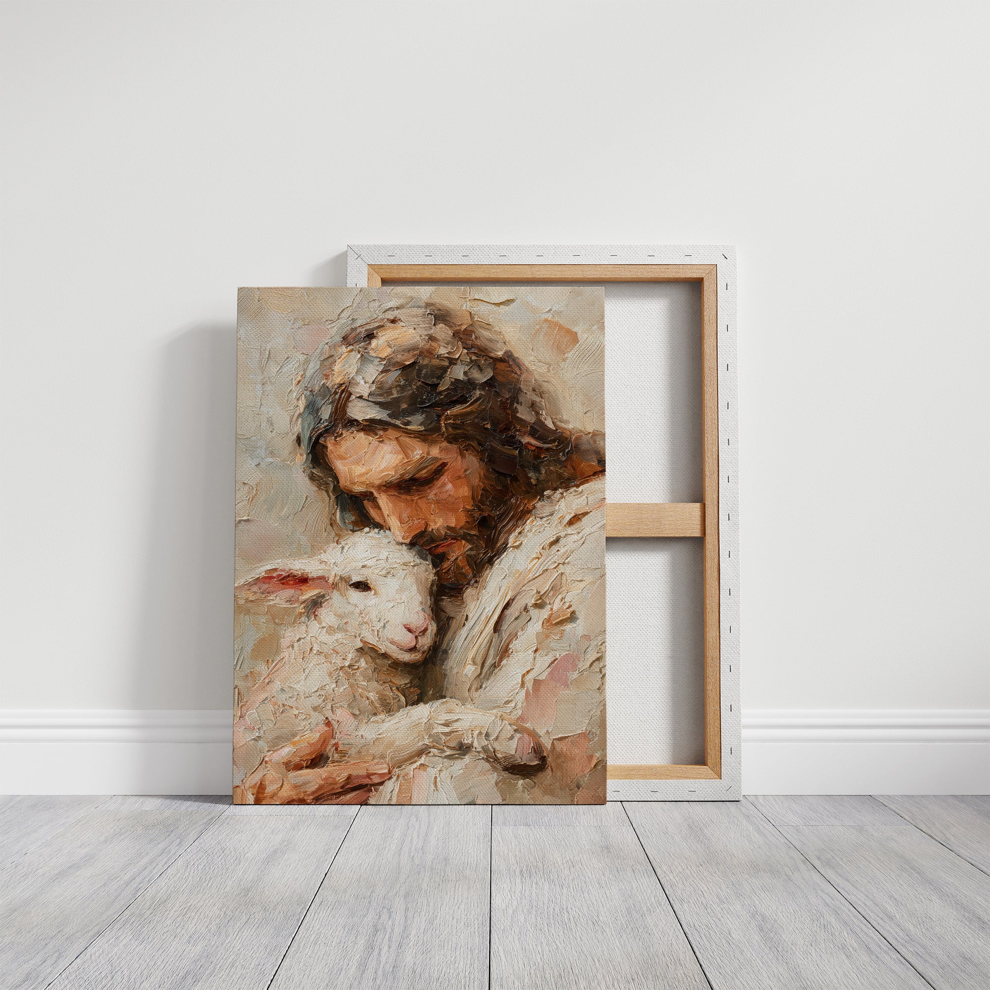 Tender Shepherd Holds The Innocent