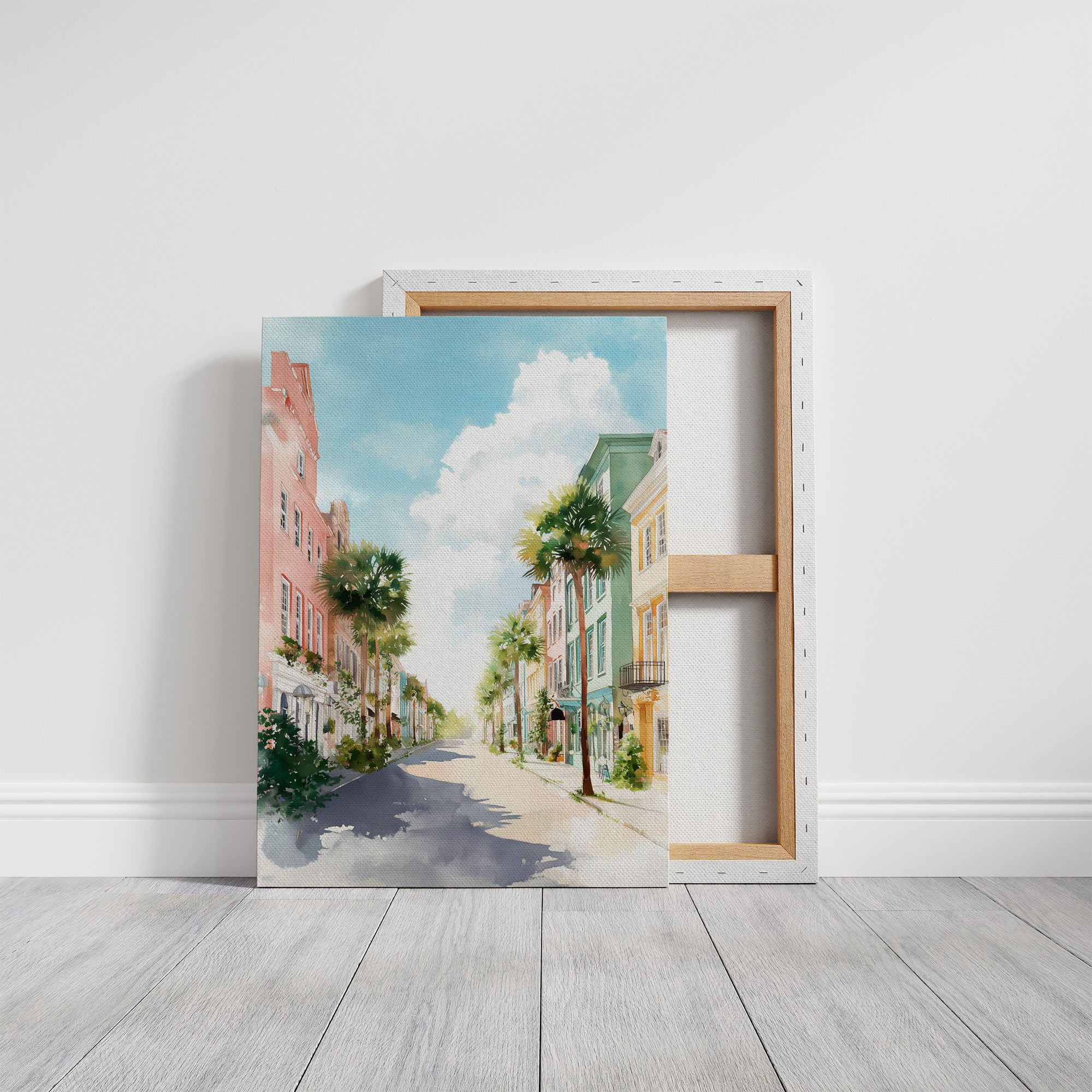 A Sunlit Street of Postcards