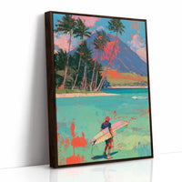 Tropical Shore, Board in Hand